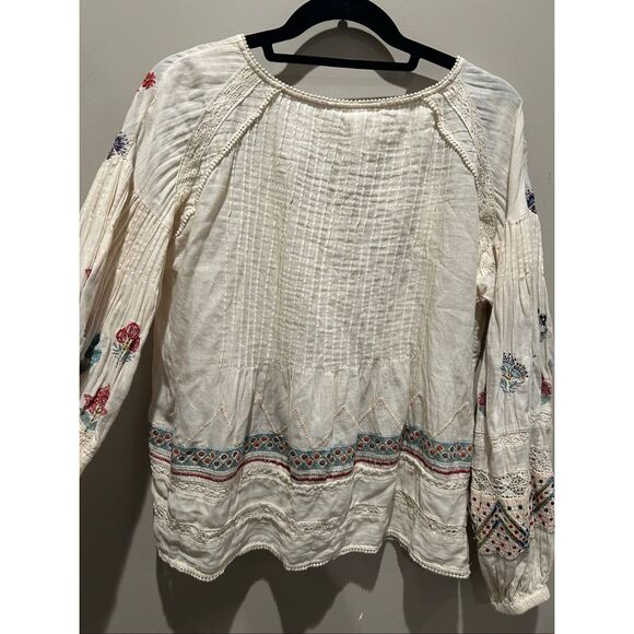 Anthropology Kayla Embroidered Blouse - Picture 9 of 11